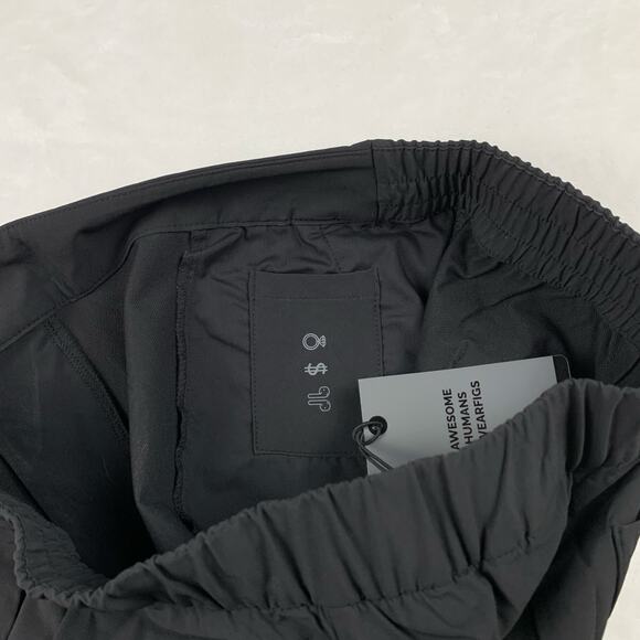 NWT FIGS PRO Skinny Zip Fly Trouser sz Large Black Pants 6-Pocket Medical Scrubs - Picture 8 of 14